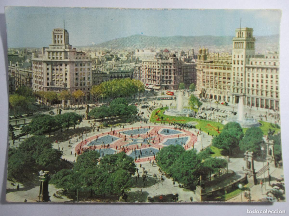 Postales: Barcelona - Plaza de Catalu&ntilde;a - S/C