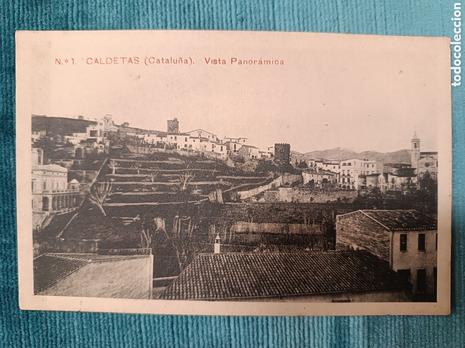 Postales: N&deg;1 CALDETAS (Catalu&ntilde;a). (Caldetes)