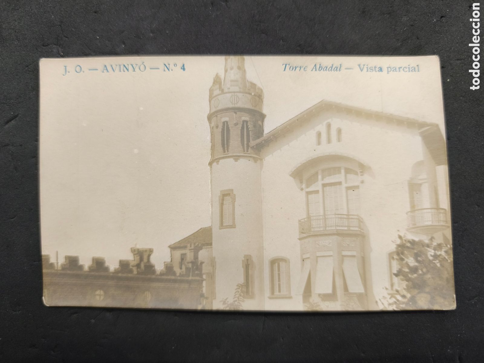 Postales: Antigua postal Avinyo Torre Abadal