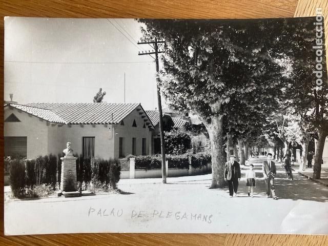 Postales: PALAU DE PLEGAMANS, N&ordm; 5 PL.ANSELMO CLAVE . Exc. Juan Serra. Escrita 1963