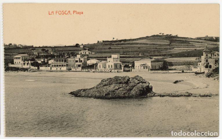 Postales: a11099 Palamos La Fosca Playa Colonia Geroglifich Llorens sc