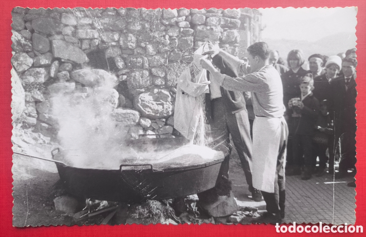 Postales: BAG&Agrave; FESTA POPULAR ARR&Ograve;S TRADICIONAL POSTAL ANIMADA BARCELONA C. 1960