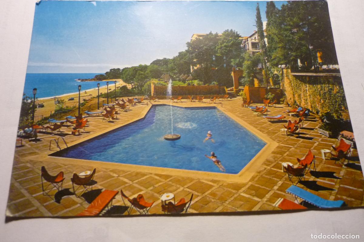 Postales: postal lloret de mar piscina hotel rigat