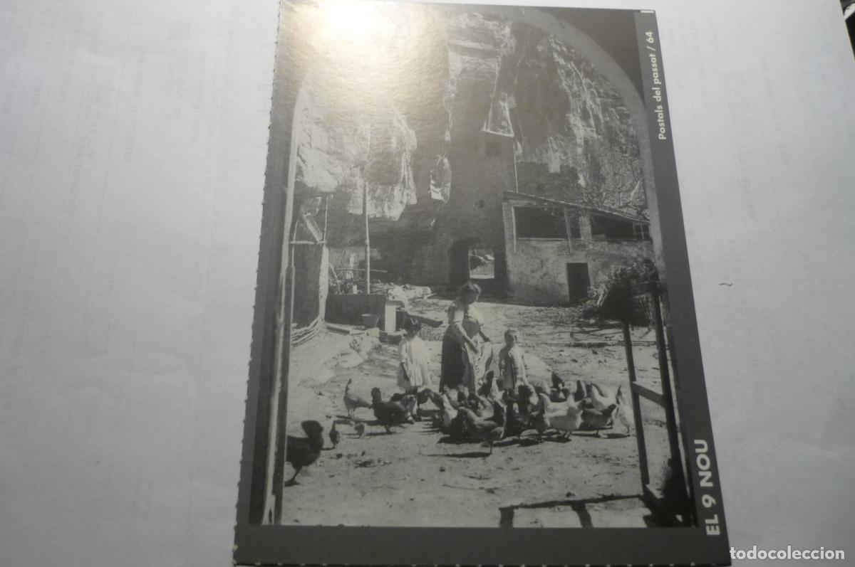 Postales: tarjeta miquel del fai,.reproducc,.coleccion el 9 dorso anuncios