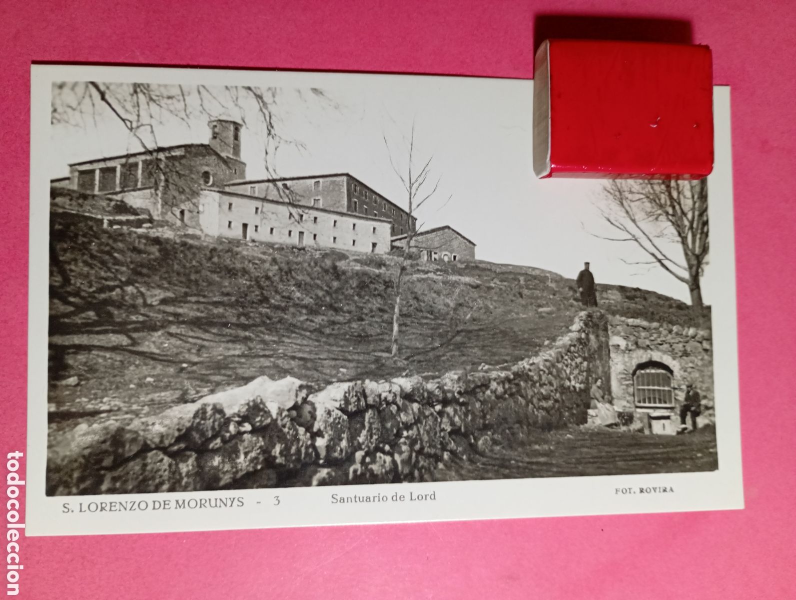 Postales: SAN LORENZO DE MORUNYS 3 SANTUARIO DE LORD B/N S/C FOTO ROVIRA, GRAF. GULLERA R1626