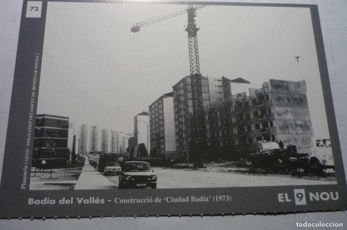 Postales: tarjeta badia del valles coleccion el 9