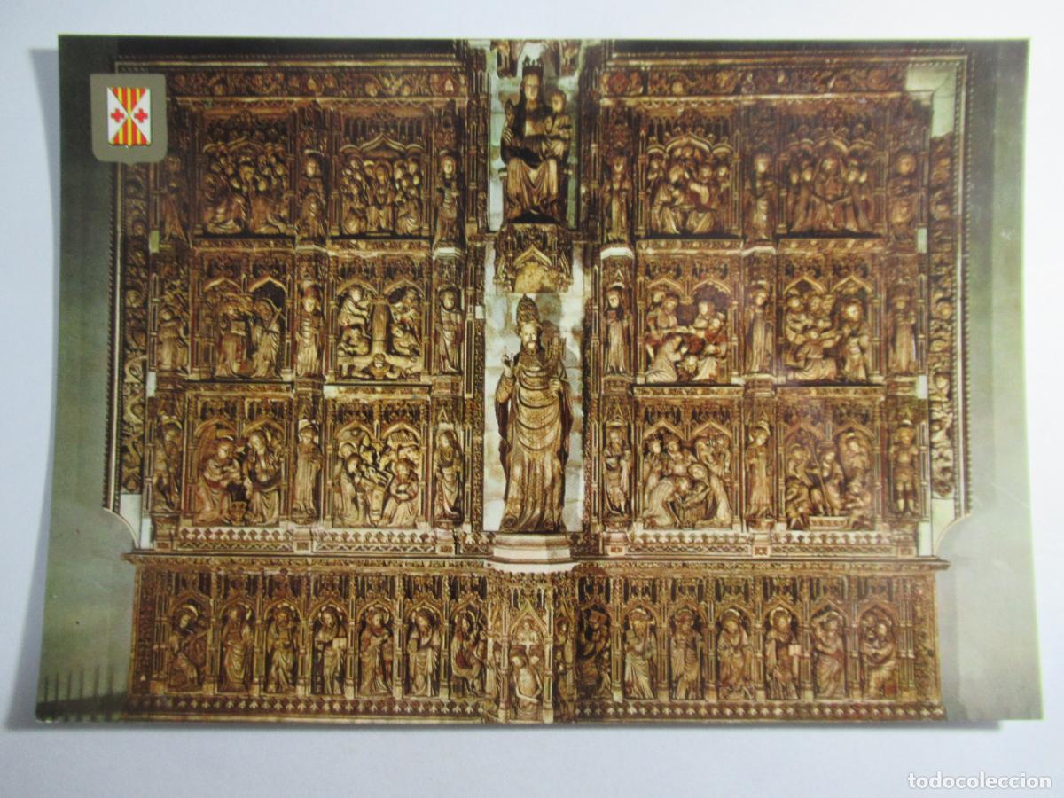 Postales: Vic (Barcelona) - Catedral. Retablo - S/C