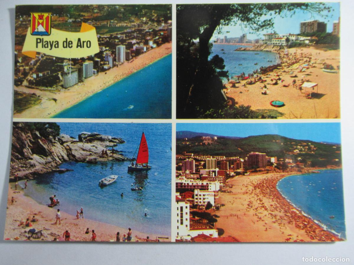 Postales: Playa de Aro - Costa Brava - Escrita