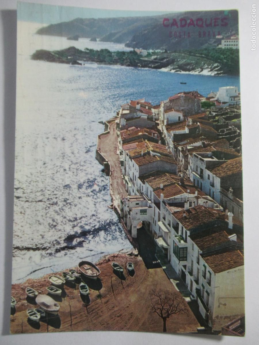 Postales: Cadaqu&eacute;s - Costa Brava - Circulada