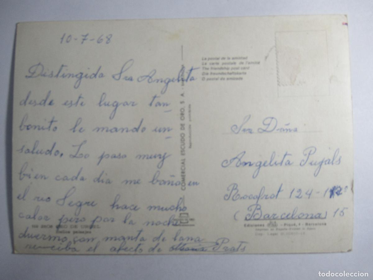 Postales: Seo de Urgel - Mapa - Escrita - Foto 2