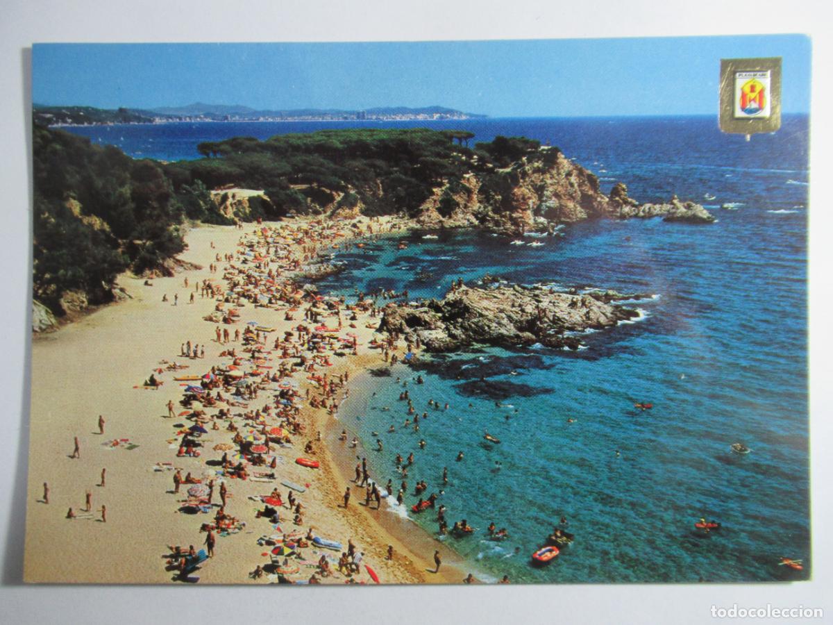 Postales: Playa de Aro - Costa Brava - Vista a&eacute;rea - Escrita
