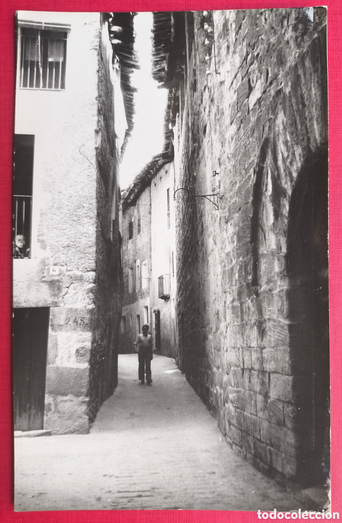 Postales: PERAMOLA CARRER POSTAL FOTOGR&Aacute;FICA FOTOGRAF&Iacute;A GRIF&Eacute; ALT URGELL LLEIDA C. 1955