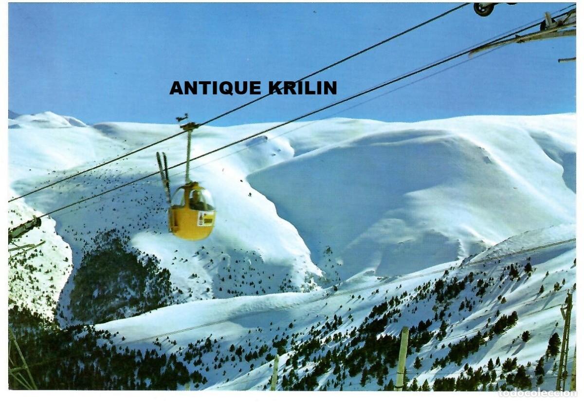 Postales: LA MOLINA N&ordm; 14 TELECABINA PUIG D'ALP / EDICIONES SICILIA / SIN FRANQUEAR