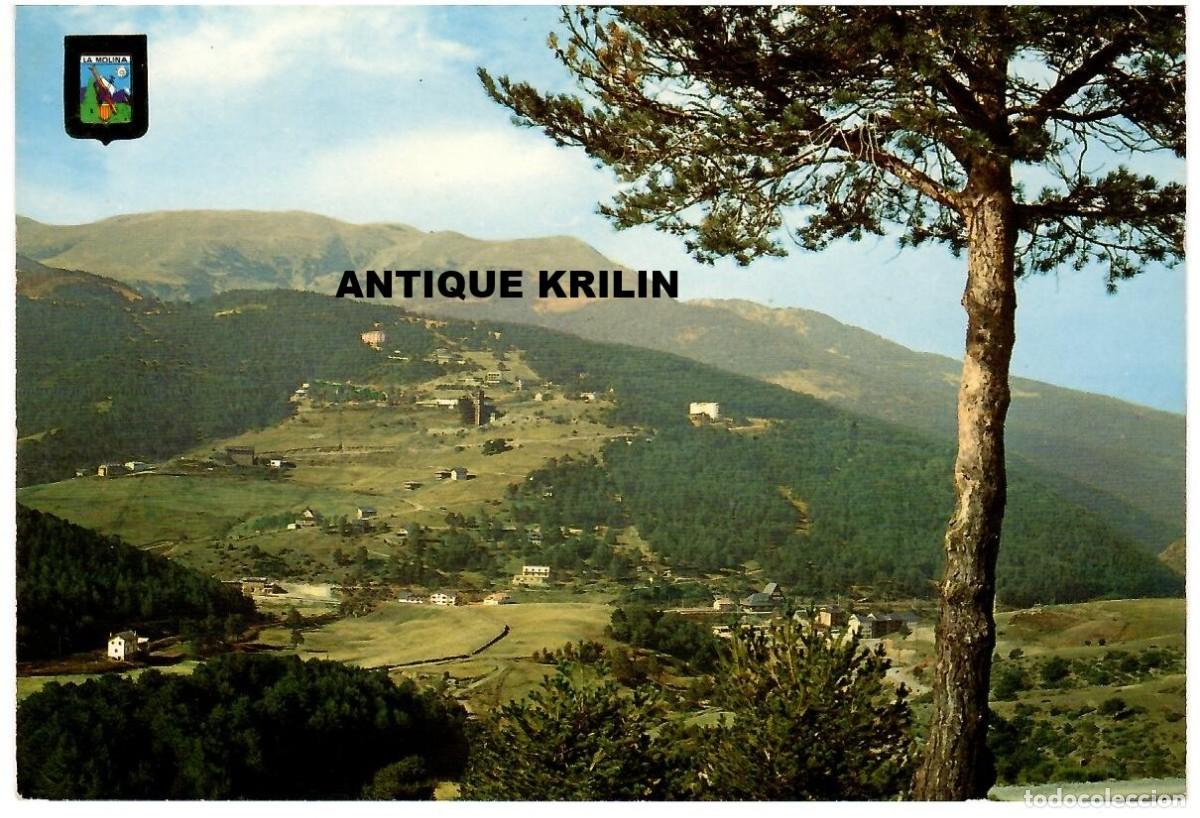 Postales: LA MOLINA N&ordm; 6544 VALLE DEL SOL Y DEL SKY / ESCUDO DE ORO / SIN FRANQUEAR