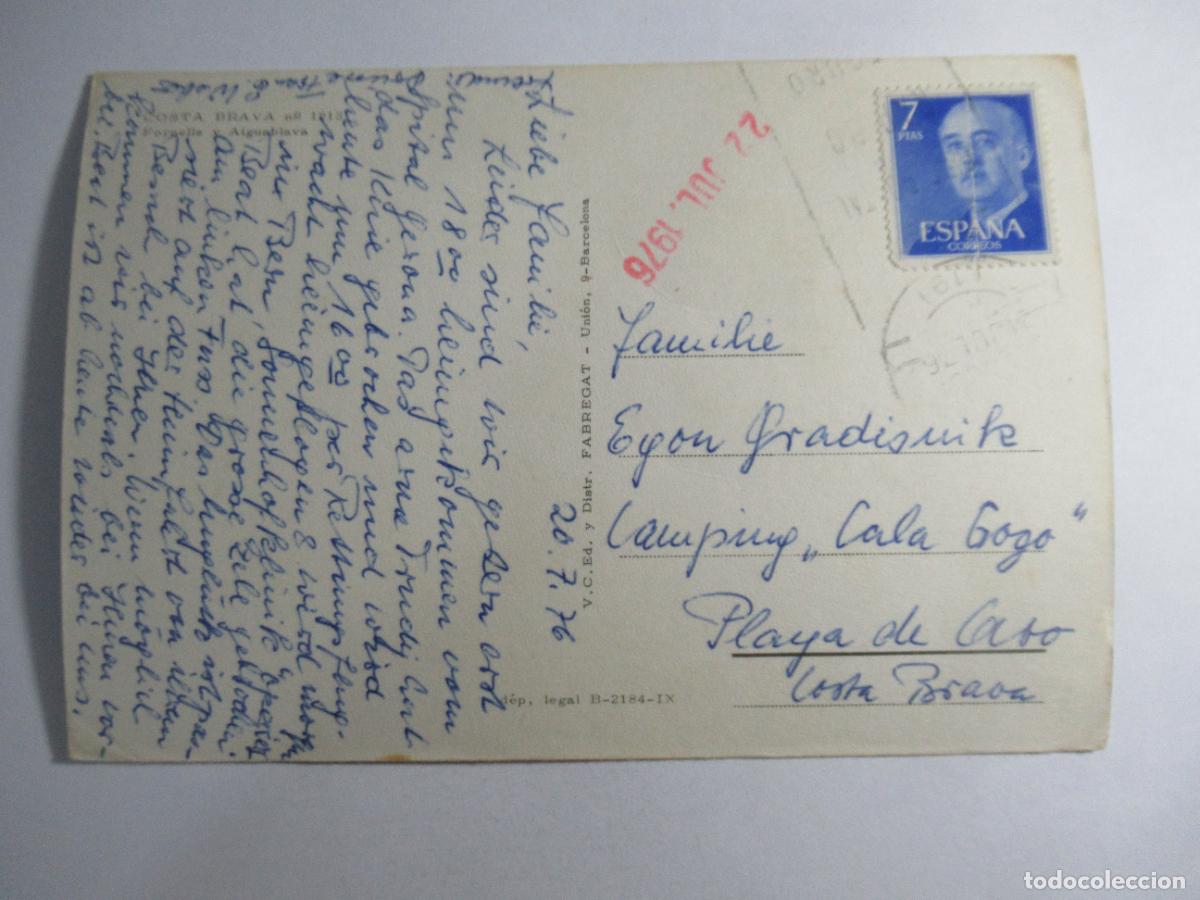 Postales: Fornells y Aiguablava - Costa Brava - Circulada - Foto 2