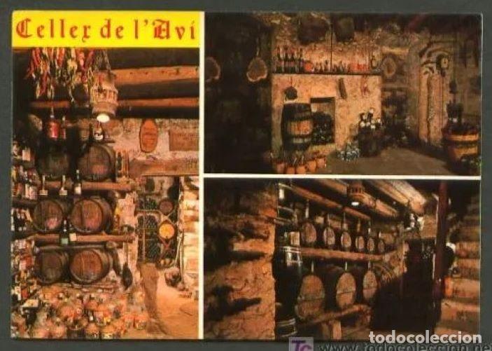 Postales: Calafell. *Celler de L&acute;Avi* Ed. Foto Color Raymond n&ordm; 90. Nueva.