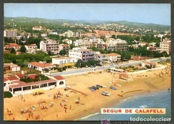 Cartes Postales: Calafell. Segur de Calafell. Ed. Foto Color Raymond n&ordm; 20. Circulada fechador C.E.M. 1980.