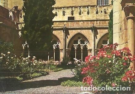 Postales: POSTAL A COLOR 20 REAL MONASTERIO DE POBLET JARDIN DEL CLAUSTRO GOTICO RAYMOND