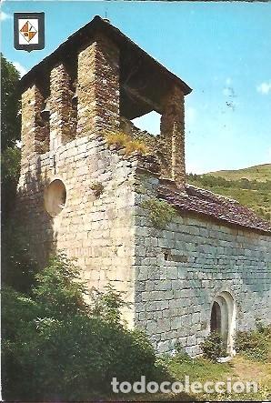 Postales: POSTAL A COLOR N&ordm; 2230 QUERALBS GIRONA PIRINEU CATALA ESGLESIA ROMANICA DE FUSTANYA SEGLE X ESCRITA