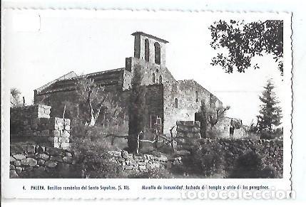 Postales: ANTIGUA POSTAL 4 PALERA BASILICA ROMANICA DEL SANTO SEPULCRO GERONA