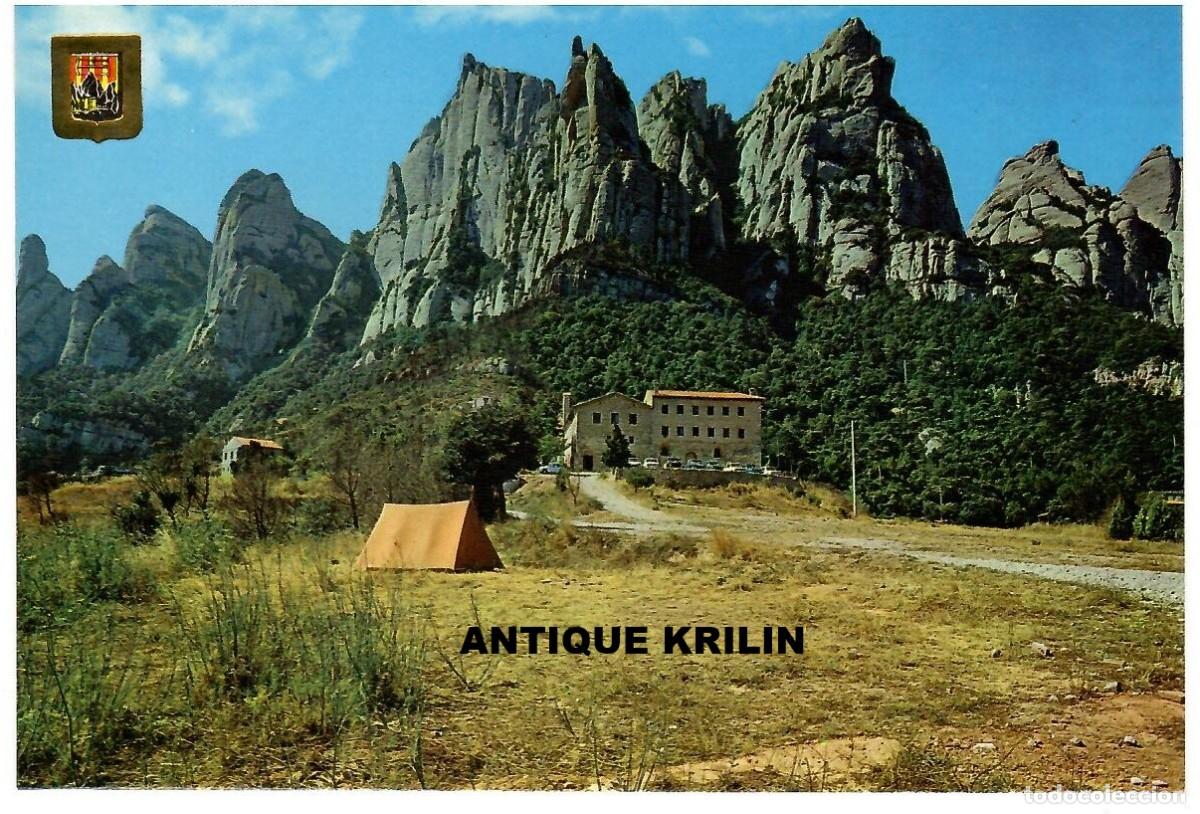 Postales: MONTSERRAT N&ordm; 96 SANTA CECILIA / ESCUDO DE ORO / SIN FRANQUEAR