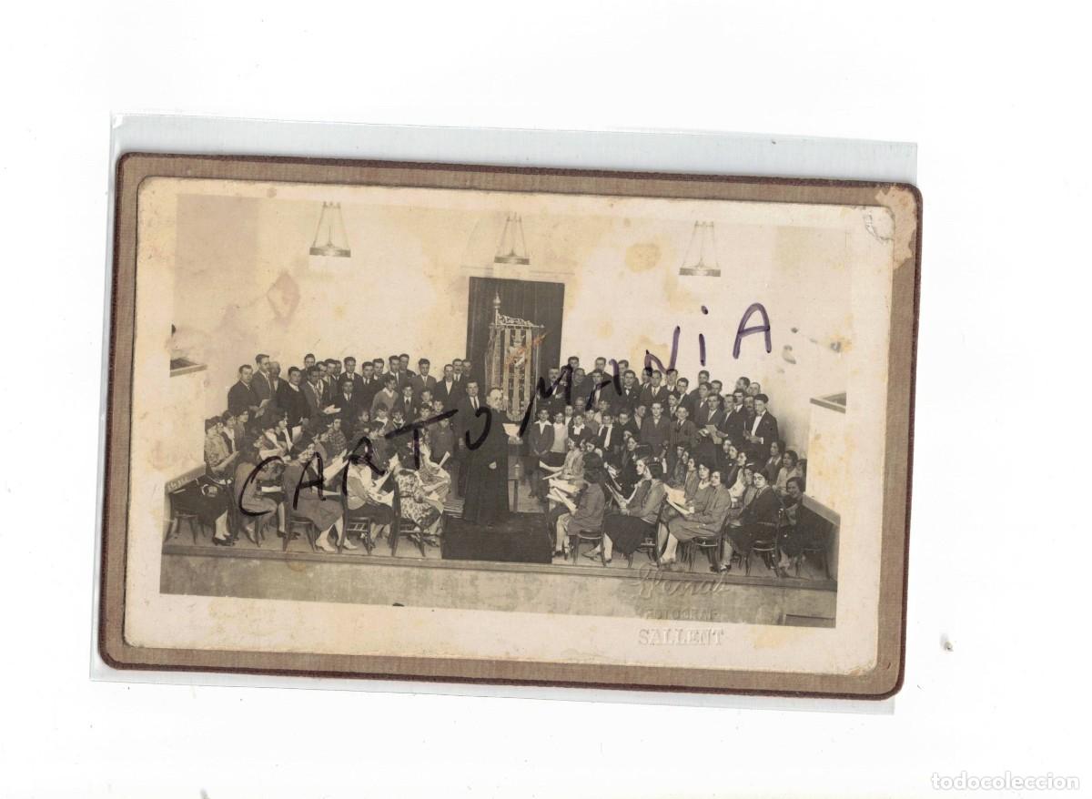 Postales: SALLENT. SOCIETAT CORAL