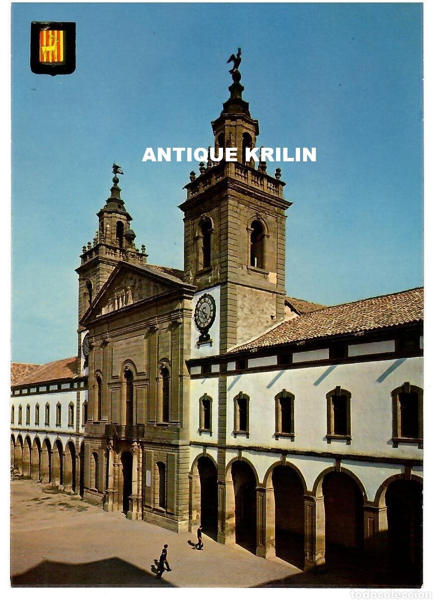 Postales: CERVERA N&ordm; 1 UNIVERSIDAD , FACHADA INTERIOR Y PATIO / ESCUDO DE ORO / SIN FRANQUEAR