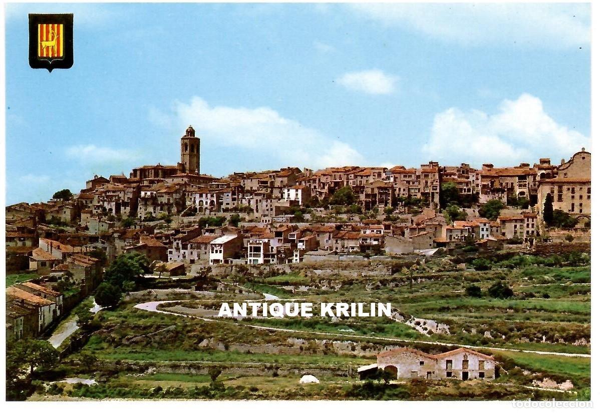 Postales: CERVERA N&ordm; 4 VISTA GENERAL / EDICION ESCUDO DE ORO / SIN FRANQUEAR