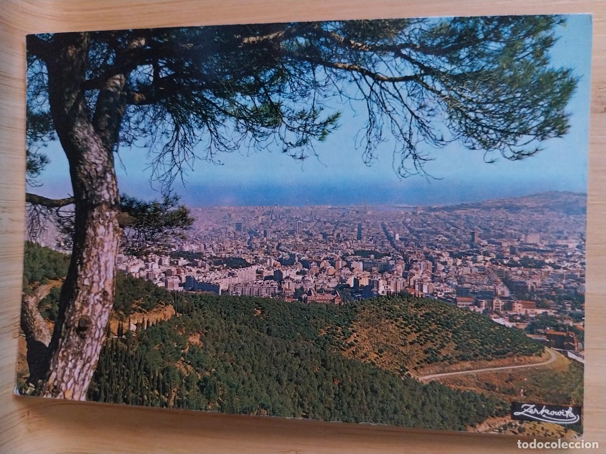 Postales: DESDE TIBIDABO BARCELONA ED ZERKOWITZ 2035 SC ORIGINAL