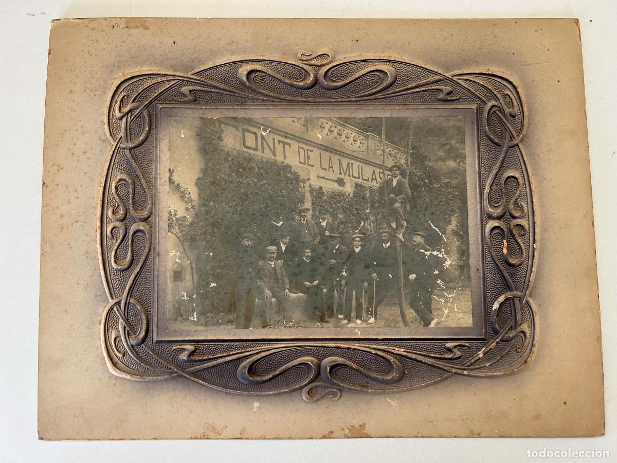 Postales: ANTIGUA FOTOGRAFIA FONT DE LA MULASSA BARCELONA