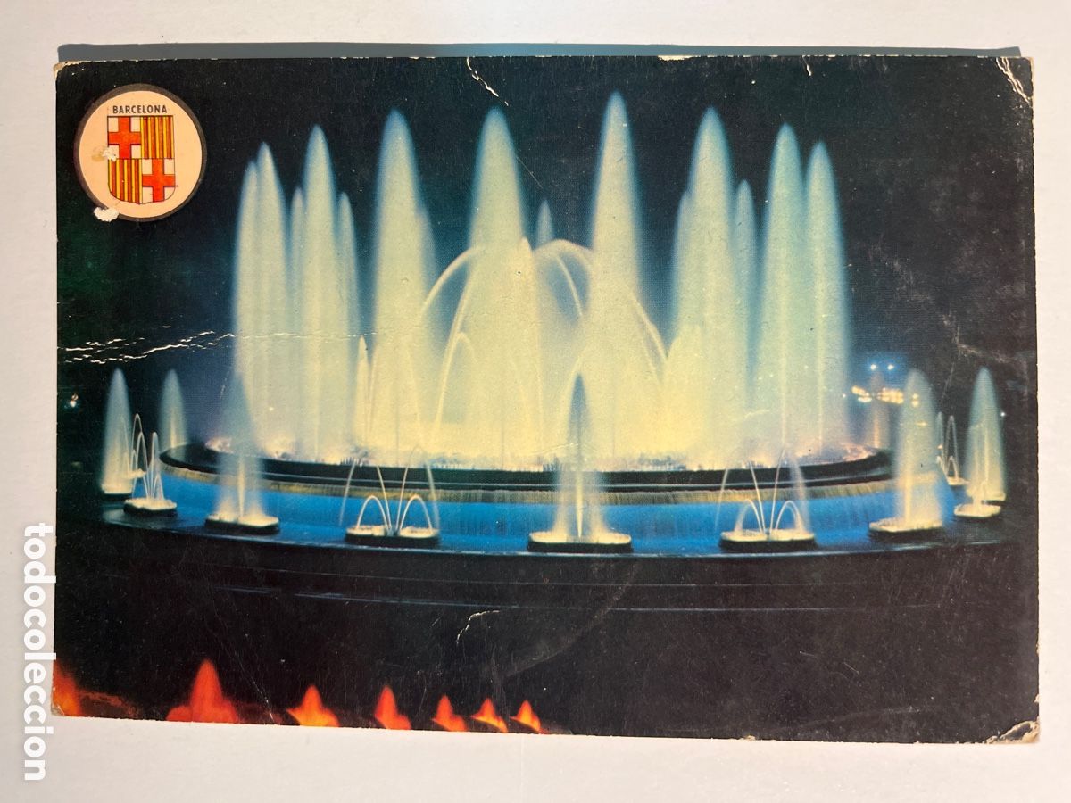 Postales: POSTAL. Barcelona. Fonts de Montjuic.