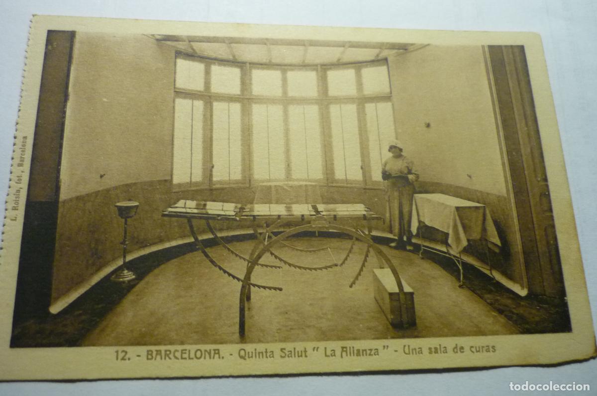Postales: postal barcelona quinta salud la alianza cm
