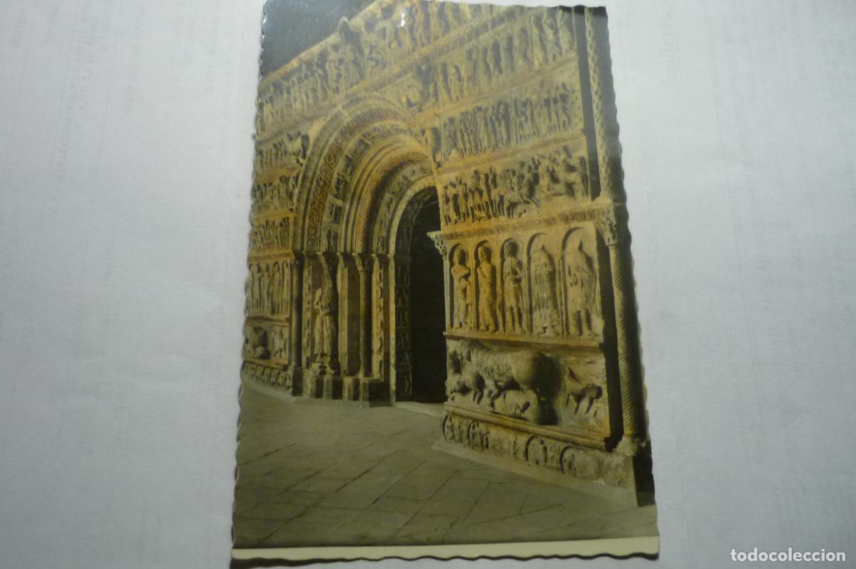 Postales: postal ripoll monasterio sta.maria coloreada escrita cm