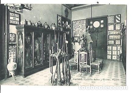 Postales: ANTIGUA POSTAL MATARO ESCUELA ARTES Y OFICIO MUSEO EDICION H ABADAL