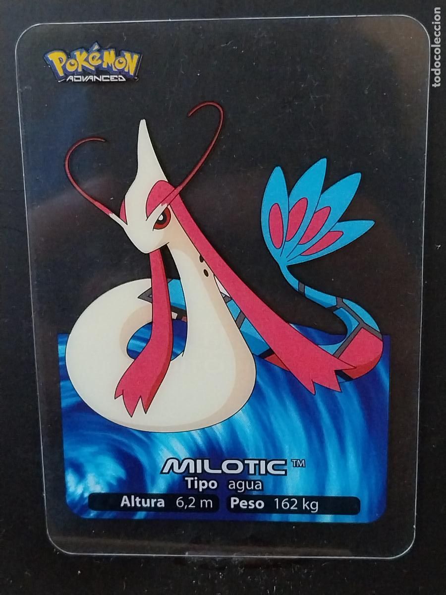 Postales: POKEMON LAMINCARDS EDIBAS MC CROMO 111 MILOTIC A&Ntilde;O 2005 JUGADA ORIGINAL