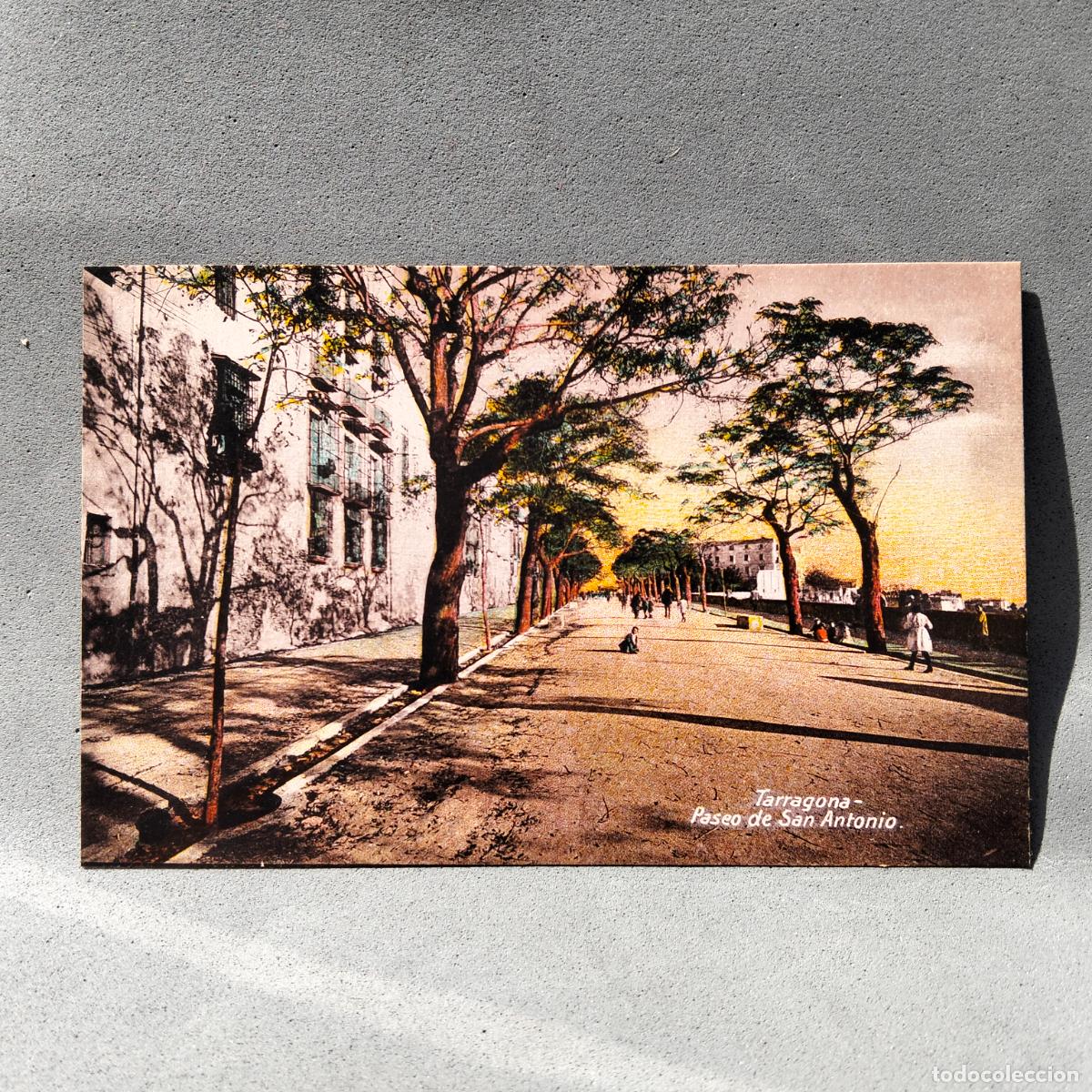 Postales: Edici&oacute;n Anguela Hermanos, Tarragona. Paseo de San Antonio