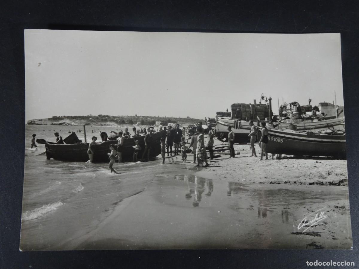 Postales: ANTIGUA POSTAL FOTOGR&Aacute;FICA CPSM, PLAYA, TARRAGONA, VER FOTOS