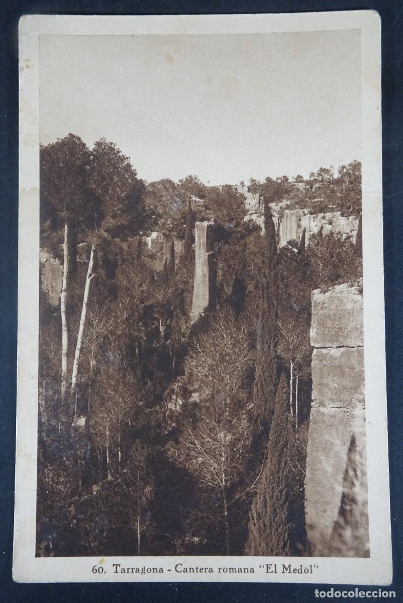 Postales: ANTIGUA POSTAL CPA, CANTERA ROMANA , EL M&Eacute;DOL, TARRAGONA, VER FOTOS