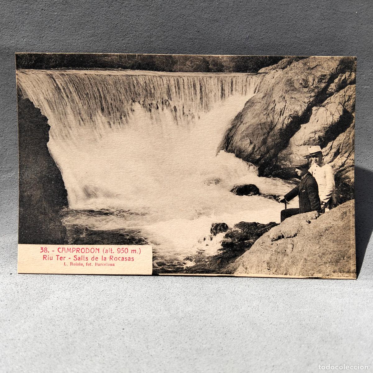 Postales: Lucien Roisin, Camprodon. Riu Ter. Salts de las Rocasas