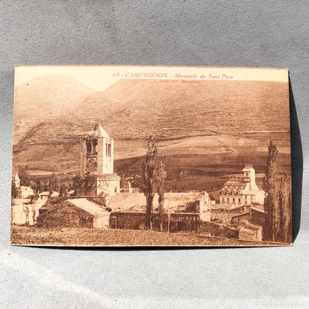 Postales: Lucien Roisin, Camprodon. Monastir de Sant Pere