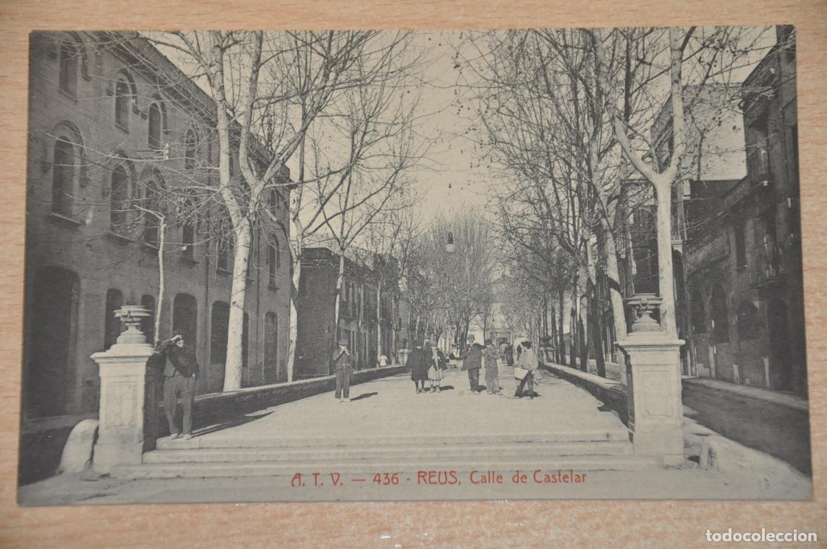 Postkarten: postal reus calle de castellar atv 436