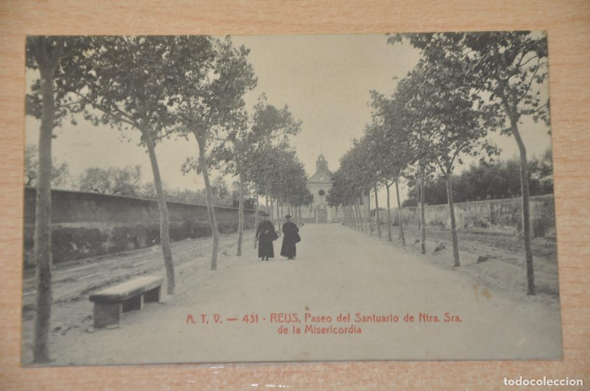 Postcards: postal reus paseo del santuario de la misericordia atv 431