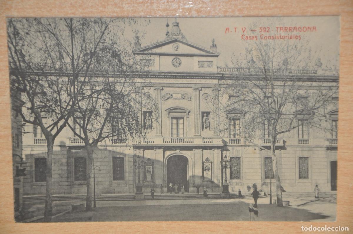 Postales: postal tarragona casas consistoriales atv 392