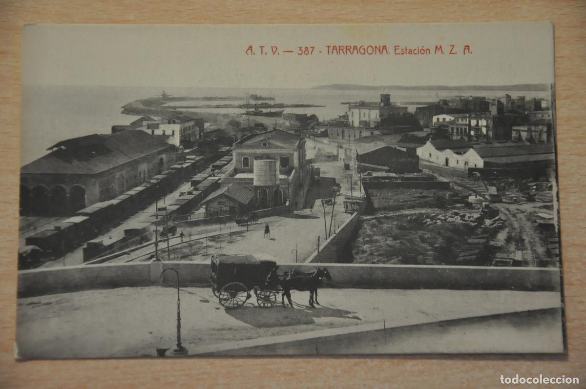 Postales: postal tarragona estacion mza atv 387