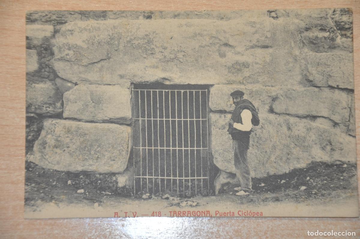 Postales: postal tarragona puerta ciclopea atv 418