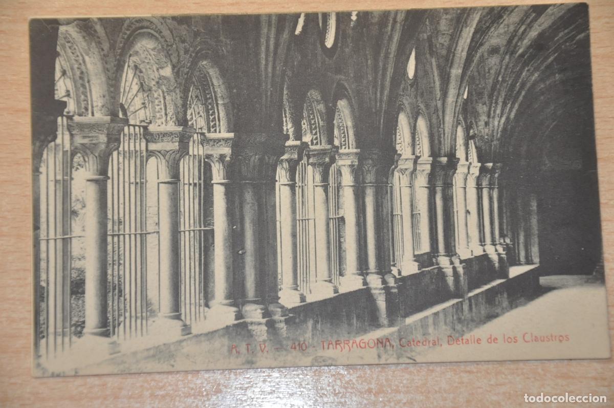 Postales: postal tarragona catedral detalle de los claustros atv 410