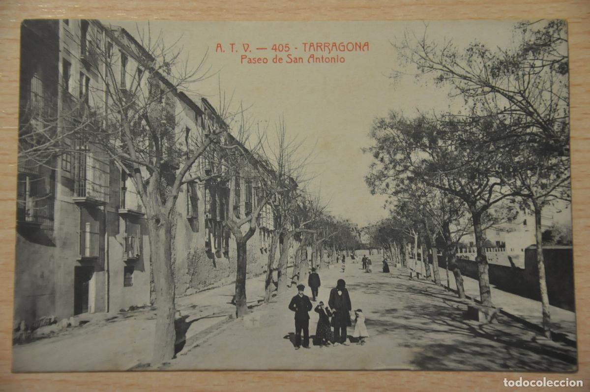 Postales: postal tarragona paseo de san antonio atv 405