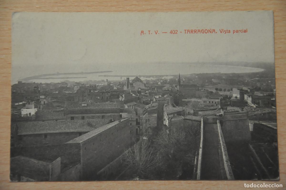 Postales: postal tarragona vista parcial atv 402