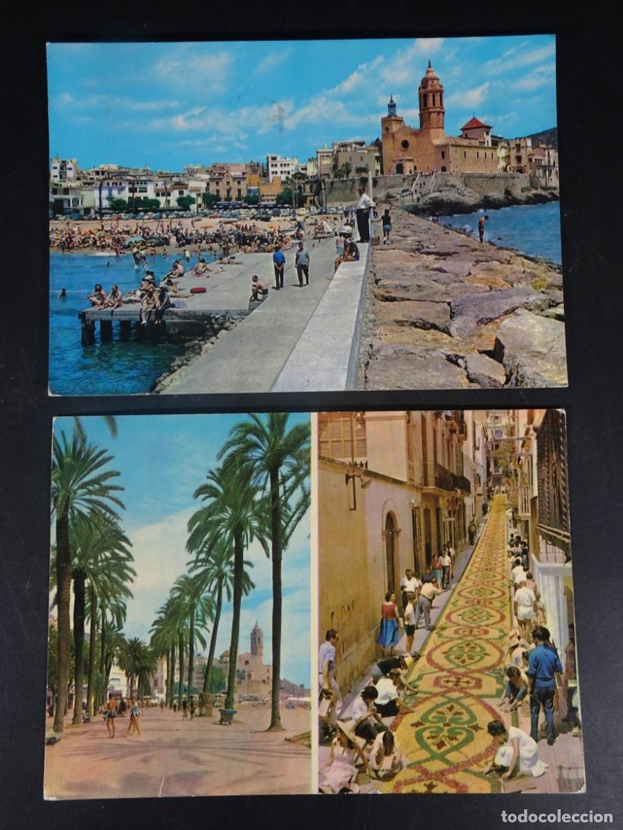 Postkarten: 2 ANTIGUAS POSTALES CPSM, SITGES, VER FOTOS