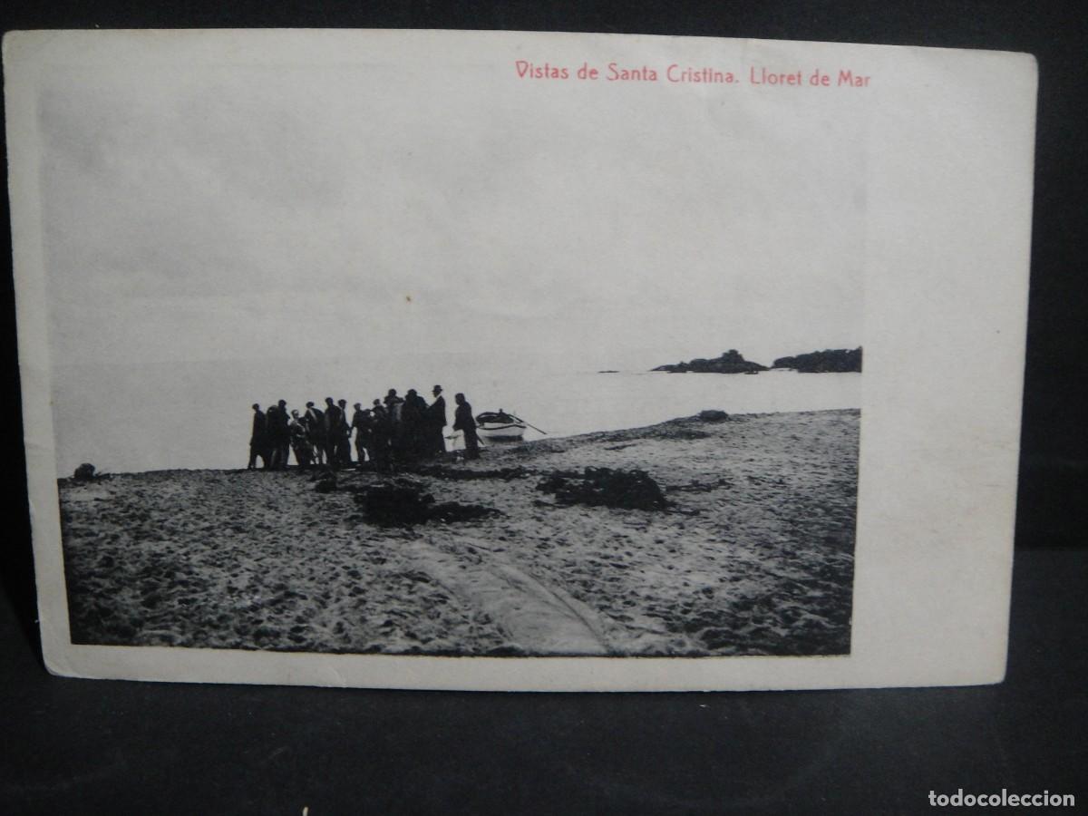 Postales: lloret de mar , santa cristina - ediciones thomas - sin circular